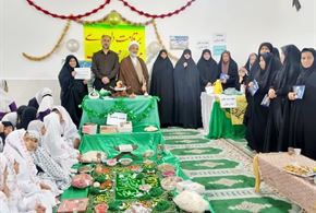 دیدار امام جمعه برازجان با دانش آموزان
